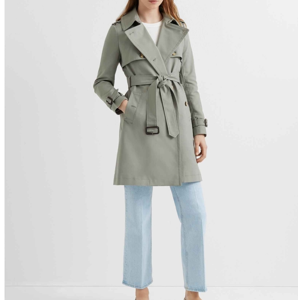 Club Monaco Matie Trench sz XS NWT